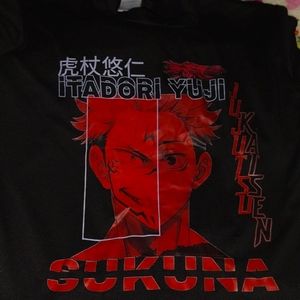 Anime jujutsu k Sukuna and itadori